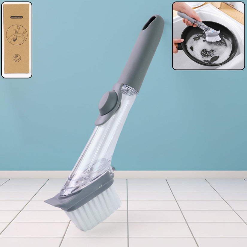 Sudsy Grip Push Soap Brush