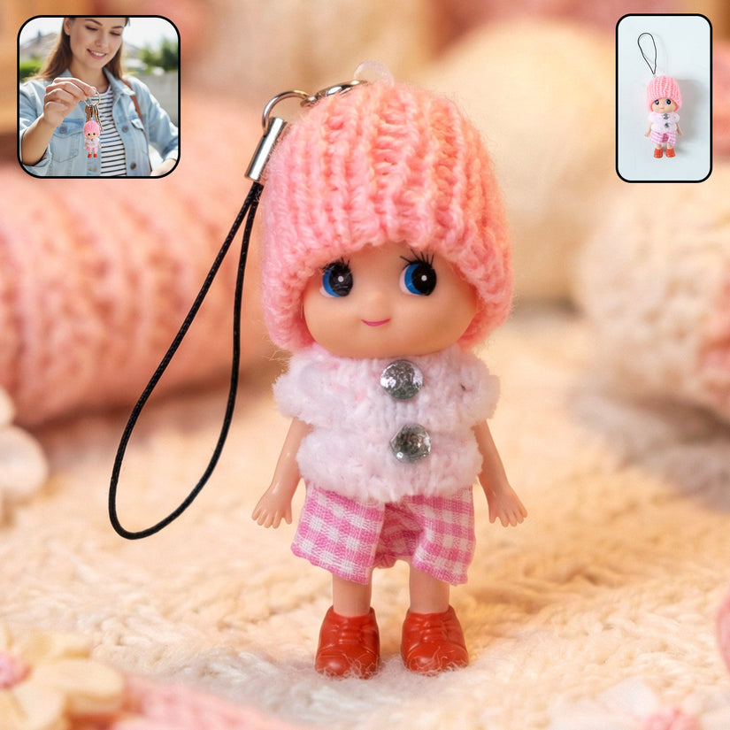 Cute Doll Keychain