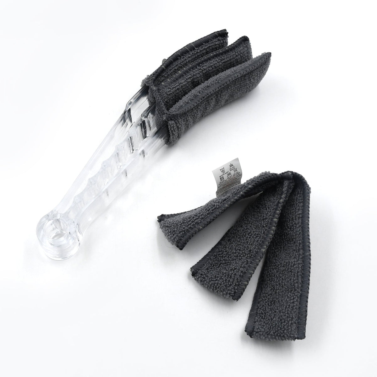 Window Blind Cleaner Brush Microfiber Sleeves – Dusting Tool for Shutters & AC (1 Pc)