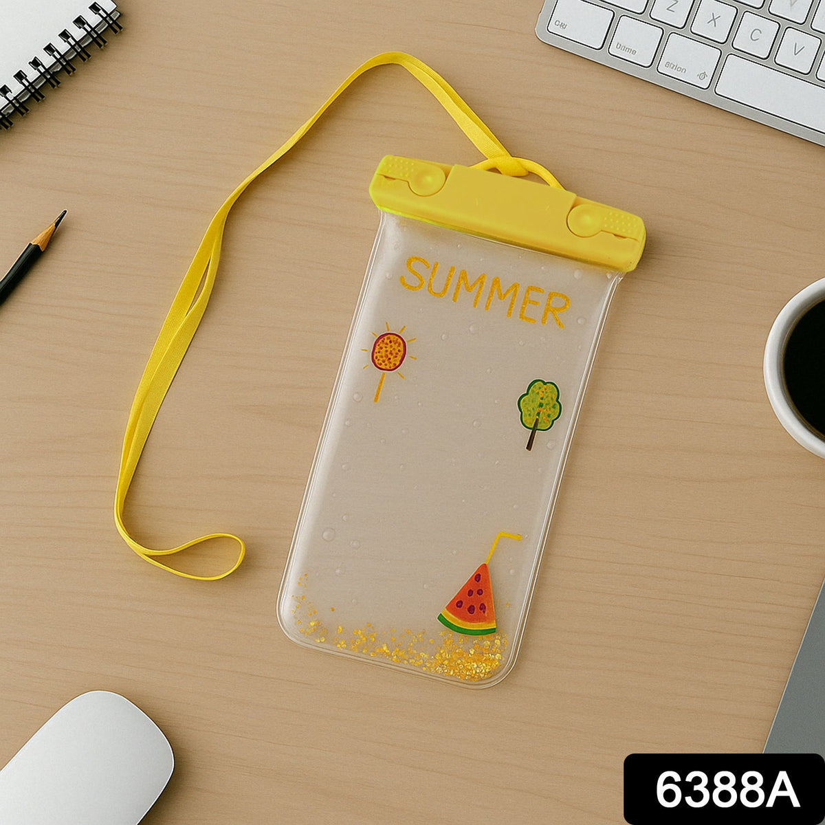 Waterproof Phone Pouch with Belt for All Android & iPhone Models (Mix Color)