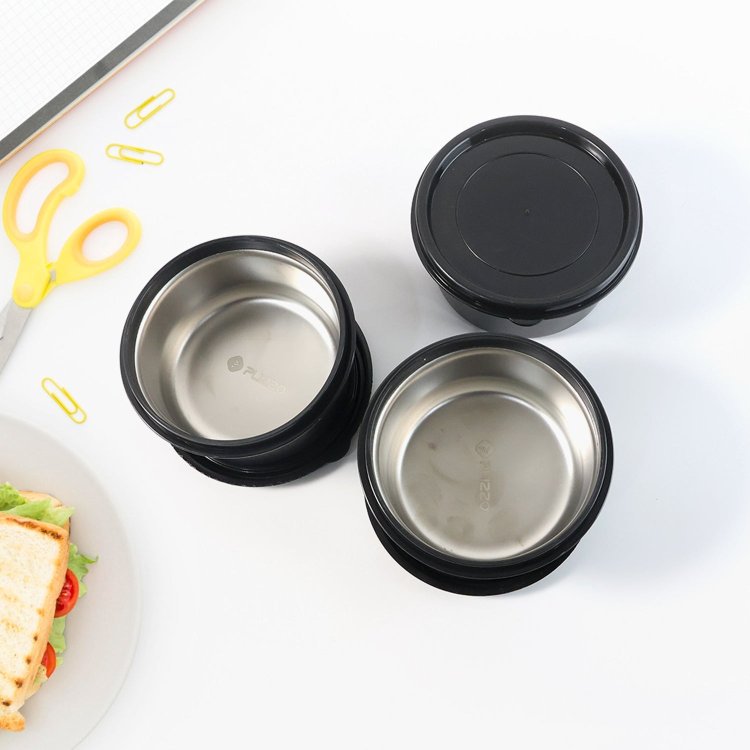 Lunch box with insulation and bag