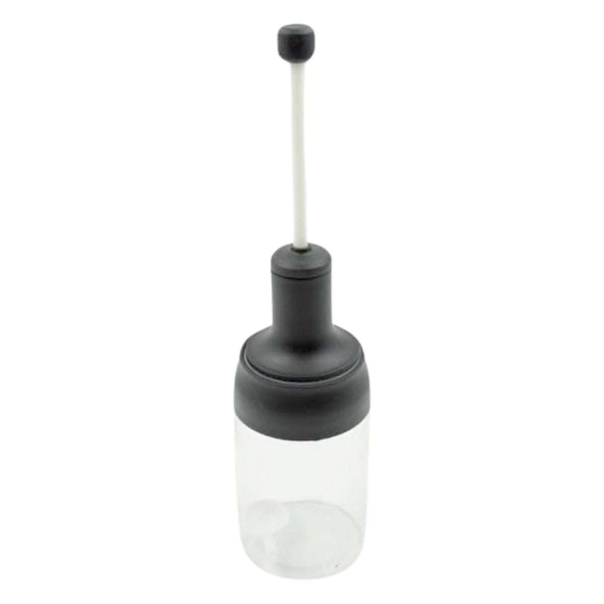 All-in-One Seasoning Jar: Heat-Resistant Glass with Spoon (1 Pc)