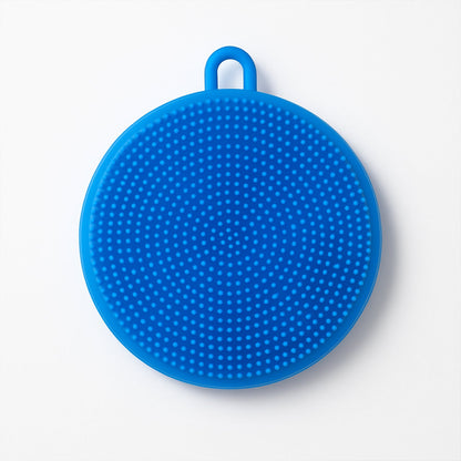 Silicone Dish Scrubber Sponge Mildew Free, Non Stick, Heat Resistant