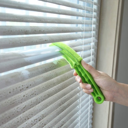 Window Blind Cleaner Brush Microfiber Sleeves – Dusting Tool for Shutters & AC (1 Pc)