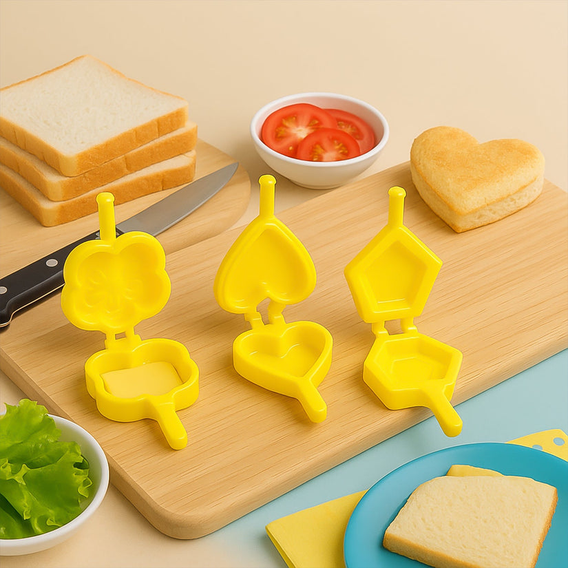 Baking Essentials Plastic Cookie Mould Set