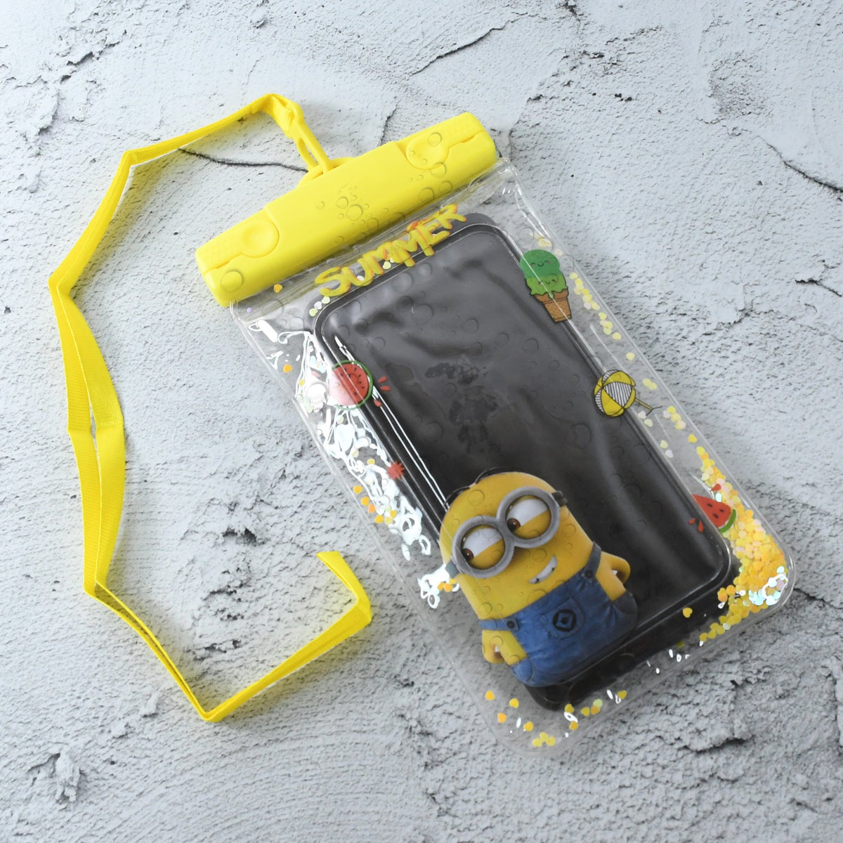 Waterproof Phone Pouch with Belt for All Android & iPhone Models (Mix Color)