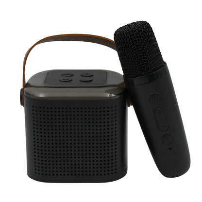 Wireless Speaker Microphone Set with RGB Light – Portable Karaoke