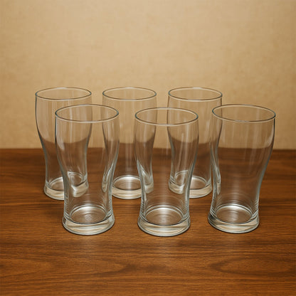 Apex Vista Unbreakable Pitcher Glass Set – 350 ML (Approx) | 6-Piece