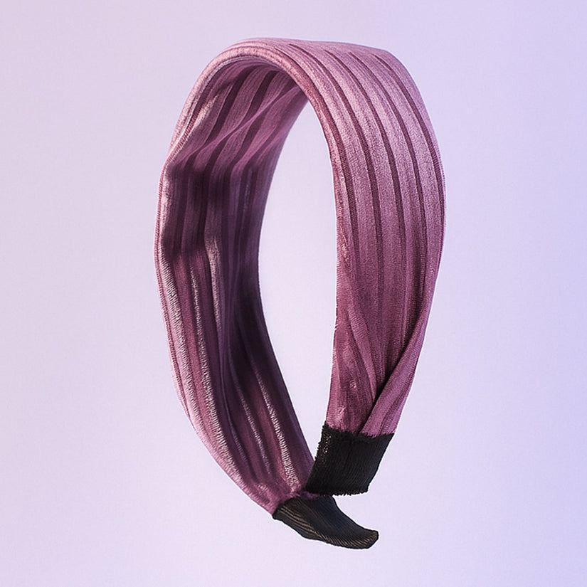 Women’s Ribbed Texture Knot Design Hairband (1 Pc / Mix Design)