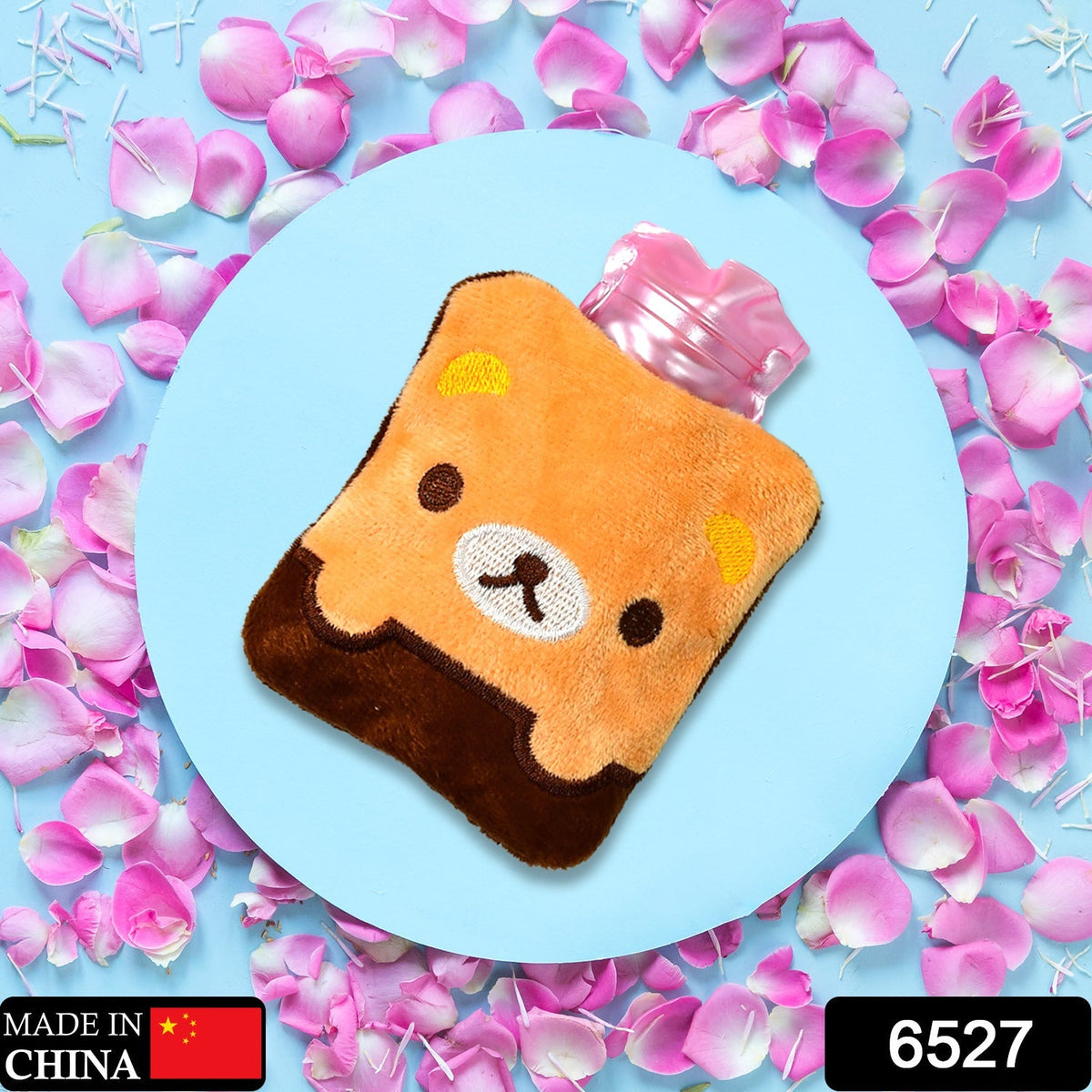 Brown panda hot water bag
