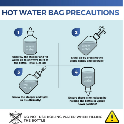 Small Rubber Hot Bag