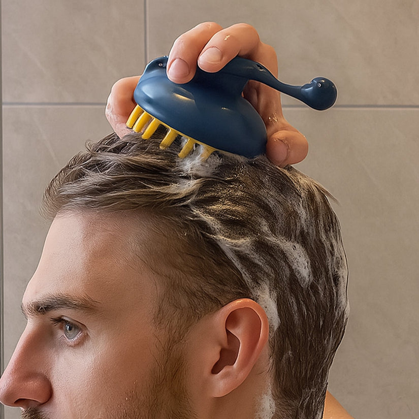 Duck Shape Hair scalp massager  / Comb (1 Pc), Hair accessories