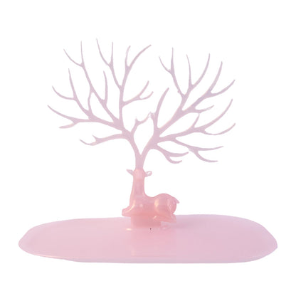 Small deer jewellery stand top view India