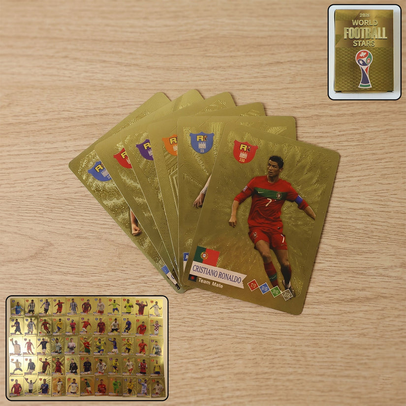 football player trading cards