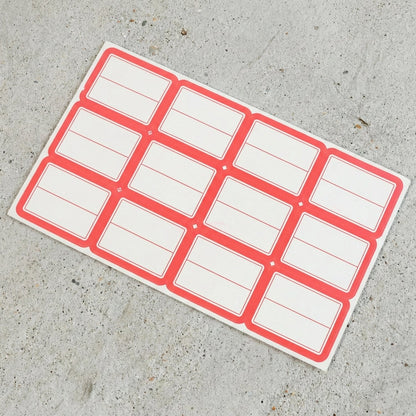1 Sheets Self-Adhesive Label Stickers