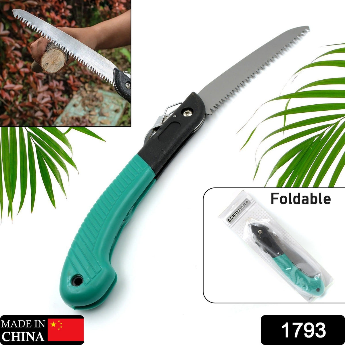 Pruning saw for gardening