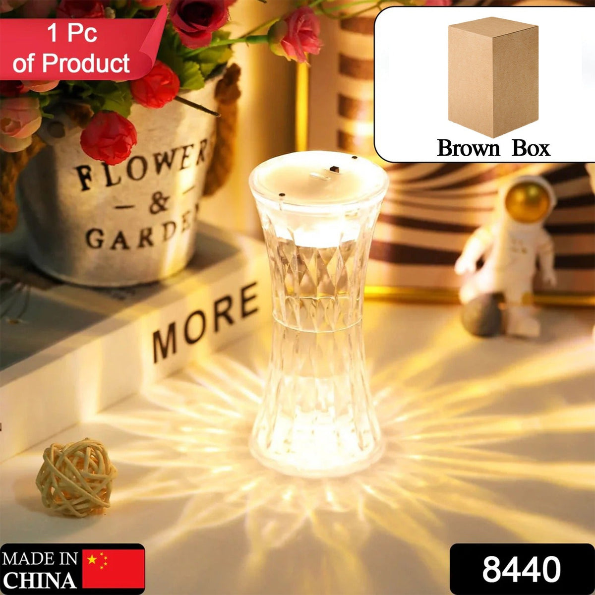 Crystal Candle Lamp